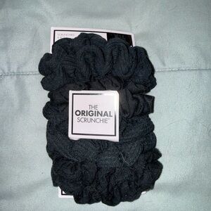 BRAND NEW Black Scrunchie Set